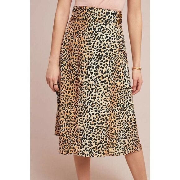 NEW FAITHFULL THE BRAND VALOIS MIDI SKIRT - Picture 10 of 10